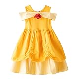 Lito Angels Prinzessin Belle Kostüm Kleid für Kinder Mädchen, Die Schöne und das Biest...