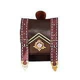 Gcufoyae Klee Cosplay Kostüm mit Klee Rucksack Red Hat 7pcs Vollessatz Spielcharakter Klee...