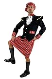 dressmeup Dress ME UP - K37/52 Kostüm Schotte Kilt Braveheart Highlander Herren