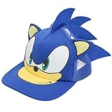 Sonic Anime Sonnenhut, Sonic Baseballmütze, Verstellbare Blau Hedgehog Mütze Kinder Cartoon Hüten...