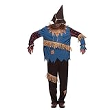 EraSpooky Vogelscheuchen Kostüm für Erwachsene Männer,Halloween Cosplay, Karneval, Motto Party...