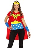 Funidelia | Wonder Woman Kit für Damen Superhelden, DC Comics, Justice League - Kostüme für...
