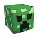 Disguise Minecraft Creeper Block Head Costume Headpiece, Official Minecraft Costumes, Single Size...
