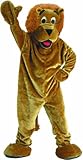 Dress Up America Deluxe Plüsch Brüllender Löwe Maskottchen Kostüm