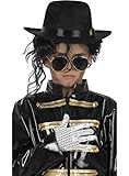 Funidelia | Michael Jackson Hut und Handschuh für Jungen Popmusik, Musikgruppen, Sänger, 80er...