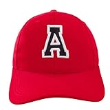 Unisex Jungen Mädchen Mütze Baseball Rot Cap Marineblau Hut Kinder Kappe Alphabet A-Z (A)