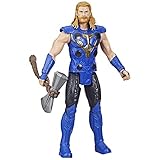 Hasbro Marvel Avengers Titan Hero Serie Thor, 30 cm große Figur zu Thor: Love and Thunder, für...