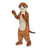 Erdmännchen-Maskottchen Erdmännchen (Erwachsenengröße)