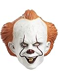 Funidelia | Pennywise Maske - ES (Film) 2 für Herren und Damen Pennywise, Horrorfilm, Killer Clown,...