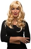 Sexy Langhaar Damen Frauen Perücke lockig/gewellt für Fasching Karneval Motto Party - 13 Farben...