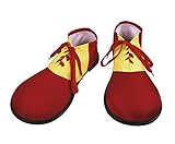 Boland 55509 - Clown Schuhe für Erwachsene, Kostüm Zubehör für Fasching und Mottoparty,...