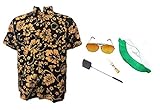 thecostumebase die Angst & Abscheu Las Vegas Shirt Hut Orange Brille Zigarettenspitze Swatter Duke...