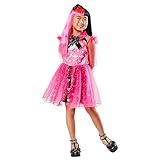 Rubies Draculaura Deluxe Kostüm für Mädchen, Kleid und Stirnband, offizielles Monster High...