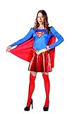 Ciao- Supergirl costume disguise fancy dress girl woman adult official DC Comics (Size M)