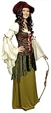 narrenkiste K31250603-44-46 Damen Maid Marian Robin Hood Kostüm Gr.44-46