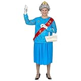 WIDMANN 85863 COSTUME REGINA ELISABETTA THE QUEEN T.U. M/L #8586