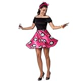 dressforfun 900469 - Damenkostüm DOO-Wop Girl, Knalliges 50er Jahre Kleid (XL | Nr. 302148)