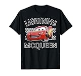 Disney Pixar Cars Lightning McQueen Finish Graphic T-Shirt T-Shirt