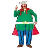 Krause & Sohn Majestix Häuptling Kostüm für Herren aus Asterix & Obelix Gr. M-XL Lizenzkostüm...