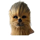 eLymwoo Chew Bakka Maske Affe Cosplay Helm Vollkopf Latex Flexibel Helm Halloween Kostüm Requisite...