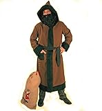 Herrenkostüm 'Knecht Ruprecht' 1-tlg. bestehend aus Mantel, Gürtel und Kapuze Ideal für das...