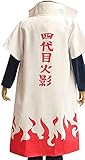 Joyplay Yondaime Hokage Cloak Vierter Hokage Yondaime Hokage Minato Namikaze Kostüm Unisex Anime...