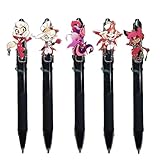 Hazbin Hotel Merch Alastor Angel Dust Charlie 5 Stück Hazbin Hotel-Stifte Anime-Stifte...