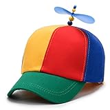 Voarge Propellermütze, Propeller-Mütze, Hubschraubermütze, Hubschrauber-Kappe, Baseball Cap für...