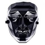 Costumed Boss Game Maske Squid für Halloween & Fasching, Bösewicht als Kostüm für Herren & Damen...