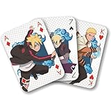 SAKAMI - Naruto Shippuden - Boruto - 52 Spielkarten - Poker, Kartenspiel, Deck, Playing Cards