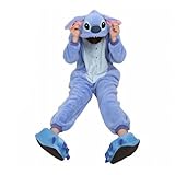 Win8Fong Kigurumi-Pyjama, Tier-Anime, Cosplay-Kostüm, unisex, Erwachsene, Halloweenparty, heiße...