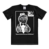 Logoshirt® Sesamstrasse I Krümelmonster I Der Pate I The Monster I T-Shirt Print I Damen & Herren...