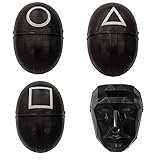 Boland - Maske - Dreieck, Quadrat, Kreis oder Anführer, 4 Motive zur Auswahl, Soldat - Wächter,...