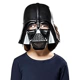 Rubie's Official Disney Star Wars Darth Vader-Maske für Kinder, Einheitsgröße, Schwarz Halloween