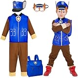 Philoctes Karneval Kostüm Kinder,Hund Jungen Mädchen Cosplay Suit, Karneval Halloween Christmas...