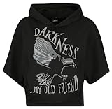 Wednesday Darkness... My Old Friend Frauen Kapuzenpullover schwarz XL