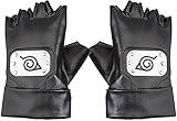 Multiculture Handschuhe mit Konoha symbole für Hatake cosplay