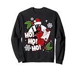 Marvel Deadpool Weihnachten Ho Ho Ho Naughty List Sweatshirt