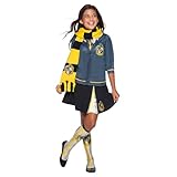 Rubie's Official Harry Potter Hufflepuff Deluxe-Schal, Kostümzubehör für Kinder und Erwachsene,...
