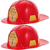 EXCEART Feuerwehrhelm Für Erwachsene 2 Stück Feuerwehrmann-Hut...