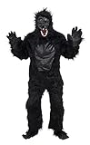 Bristol Novelty AC235 Gorilla Kostüm, Schwarz, Einheitsgröße
