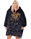 Harry Potter Vuddie Übergroßer Decken-Hoodie für Männer und Frauen | Flauschiger Fleece-Pullover...