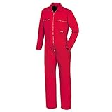 teXXor Overall Basic, Arbeitsoverall Anzug rot 54, 8043