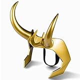 Applysu Loki Horn loki helm Gold Crown Maske Halloween Party Kostüm PVC Requisiten