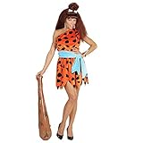 W WIDMANN MILANO Party Fashion - Kostüm Steinzeitfrau, Kleid und Gürtel, Dschungelfrau,...