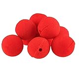 10 Stück/Los lustige rote Nase Schaumstoff Zirkus Clown Nase Comic Requisiten Weihnachten Halloween...