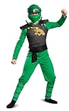 Disguise Lloyd Kostüm für Kinder, Klassisches LEGO Ninjago Legacy Thema Kinder Charcter Jumpsuit,...