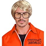 W WIDMANN MILANO Party Fashion - Perücke für Herren, blond, Kunsthaar, Kurzhaarperücke für...