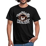 Spreadshirt Die Wilden Kerle Logo Wild Männer T-Shirt Herren Fanartikel Gr. S Schwarz