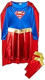 (9906149) Adult Ladies Warner Bros Classic Supergirl Fancy Dress Costume (Large)